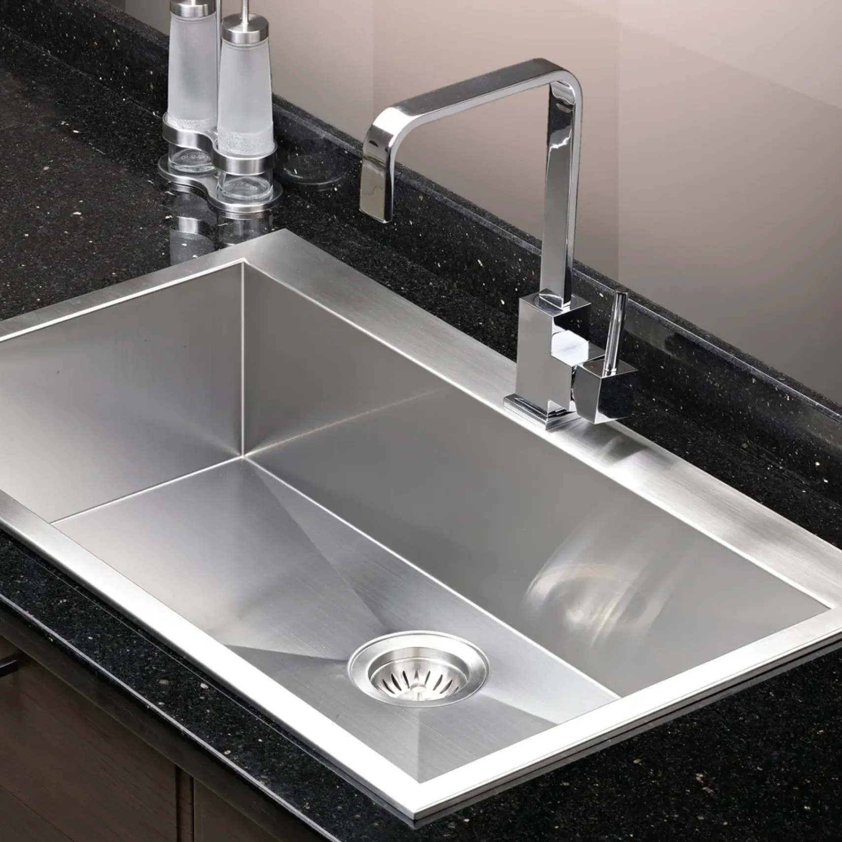 Houzer 33" Stainless Steel Topmount Single Bowl Kitchen Sink, 18 Gauge, BLS-3322