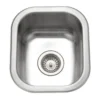 Houzer 13" Stainless Steel Undermount Bar/Prep Sink, CS-1307-1