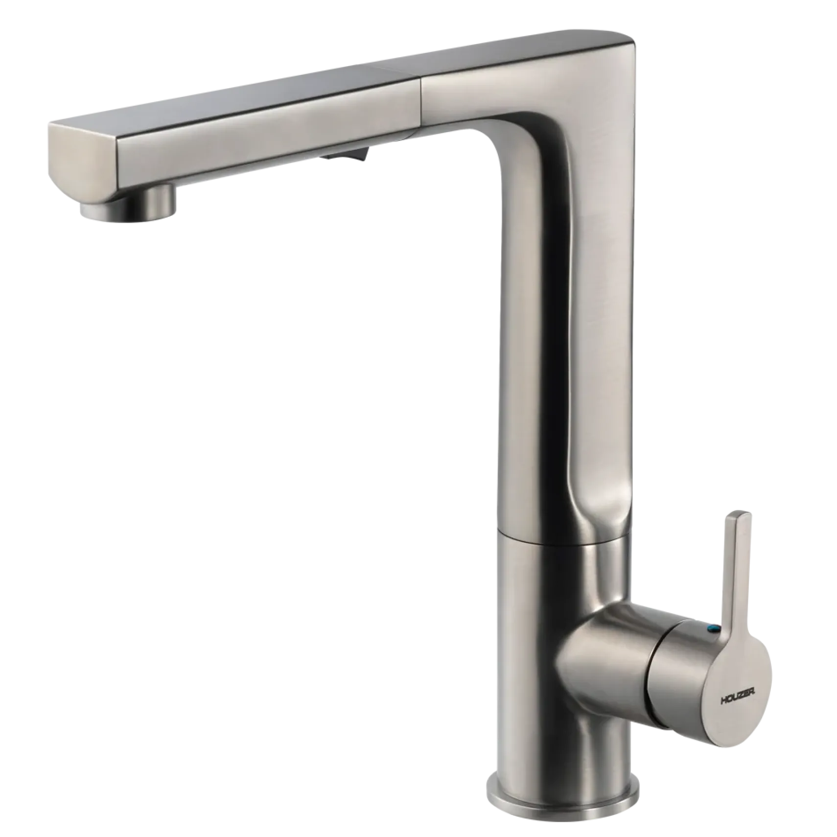 Houzer Ascend Pull Out Kitchen Faucet Brushed Nickel, ASCPO-460-BN