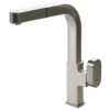 Houzer Azura Pull Out Kitchen Faucet Brushed Nickel, AZUPO-965-BN