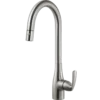 Houzer Cora Pull Down Kitchen Faucet Brushed Nickel, CORPD-569-BN
