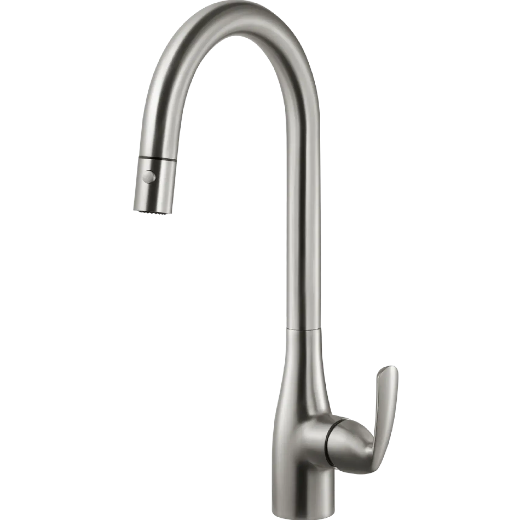 Houzer Cora Pull Down Kitchen Faucet Brushed Nickel, CORPD-569-BN