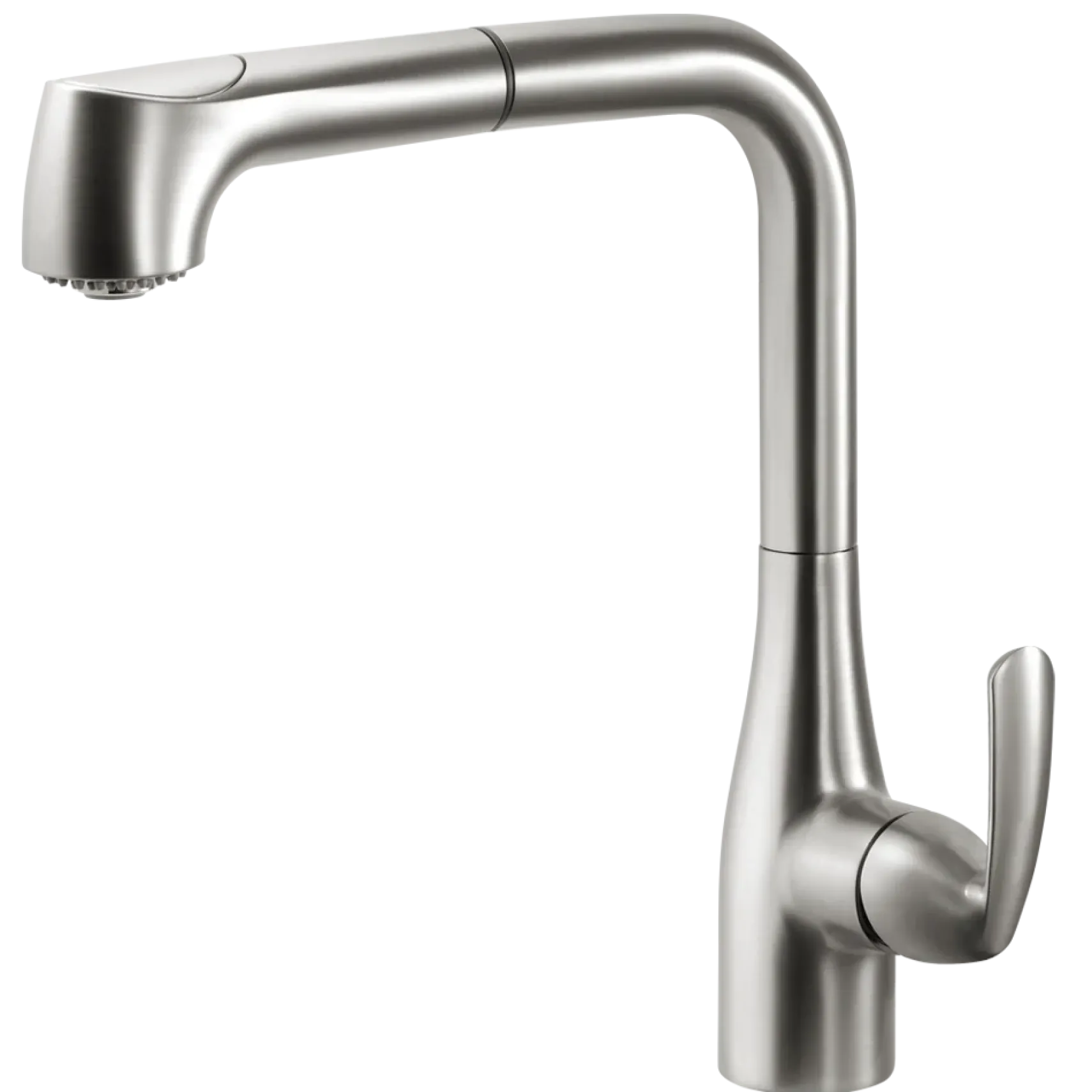 Houzer Cora Pull Out Kitchen Faucet Brushed Nickel, CORPO-554-BN