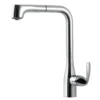 Houzer Cora Pull Out Kitchen Faucet with CeraDox Technology Polished Chrome, CORPO-554-PC