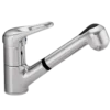 Houzer Gaia Pull Out Kitchen Faucet with CeraDox Technology Polished Chrome, GAIPO-361-PC