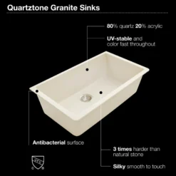 Houzer Quartztone 33