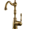 Houzer Regal Solid Brass Bar Faucet Antique Brass, REGBA-160-AB