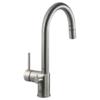 Houzer Sentinel Pull Down Kitchen Faucet Hot Water Safety Brushed Nickel, SENPD-466-BN