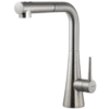 Houzer Soma Pull Out Kitchen Faucet Brushed Nickel, SOMPO-665-BN