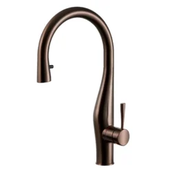 Houzer Vision Hidden Pull Down Kitchen Faucet Rubbed Bronze, VISPD-869-OB