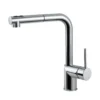 Houzer Vitale Pull Out Kitchen Faucet with CeraDox Technology Polished Chrome, VITPO-664-PC