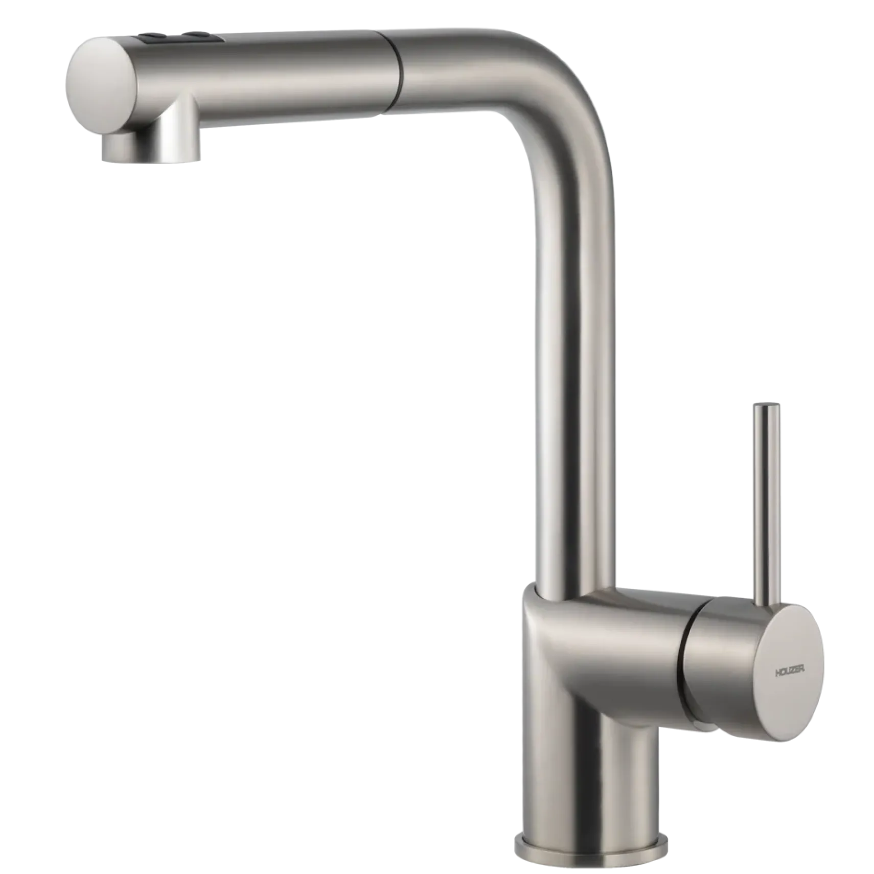 Houzer Vitale Pull Out Kitchen Faucet Brushed Nickel, VITPO-664-BN