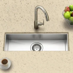Houzer Contempo 9" Undermount Stainless Steel Kitchen Sink, 18 Gauge, CTB-2385