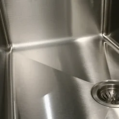 Houzer Nouvelle 31 inch Stainless Steel Undermount 50/50 Double Bowl Kitchen Sink with Strainer & Grid - 18 Gauge, NOD-4200-1