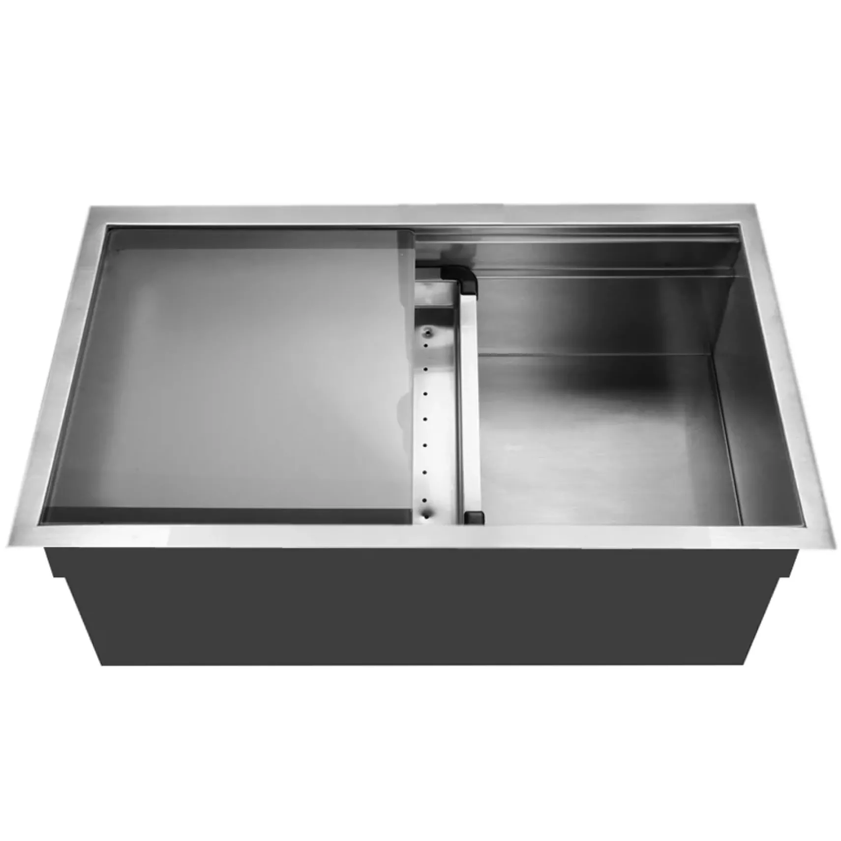 Houzer Novus 32" Stainless Steel Undermount Kitchen Sink, 18 Gauge, NVS-5200