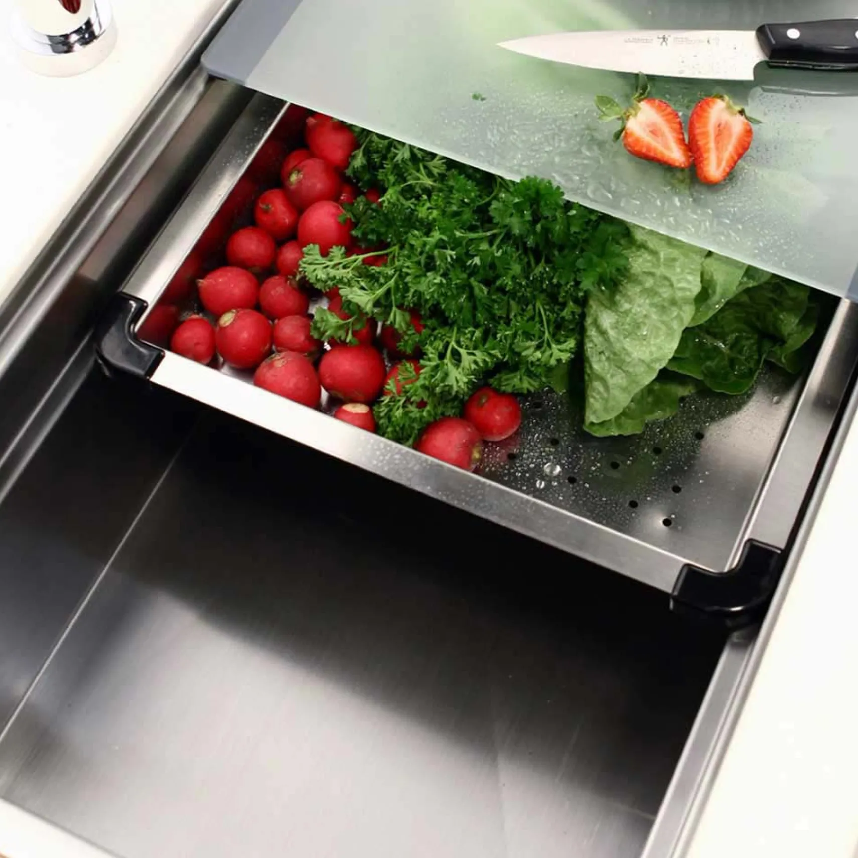Houzer Novus 32" Stainless Steel Undermount Kitchen Sink, 18 Gauge, NVS-5200