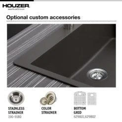 Houzer Quartztone 33