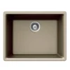 Houzer Quartztone 18" Undermount Granite Kitchen Sink, Taupe, G-100U Taupe