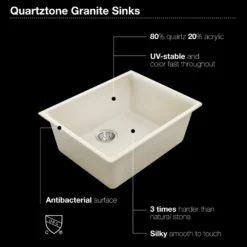 Houzer Quartztone 18