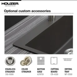 Houzer Quartztone 33