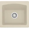 Karran 18" Quartz Bar/Prep Sink, Bisque, QX-680-BI