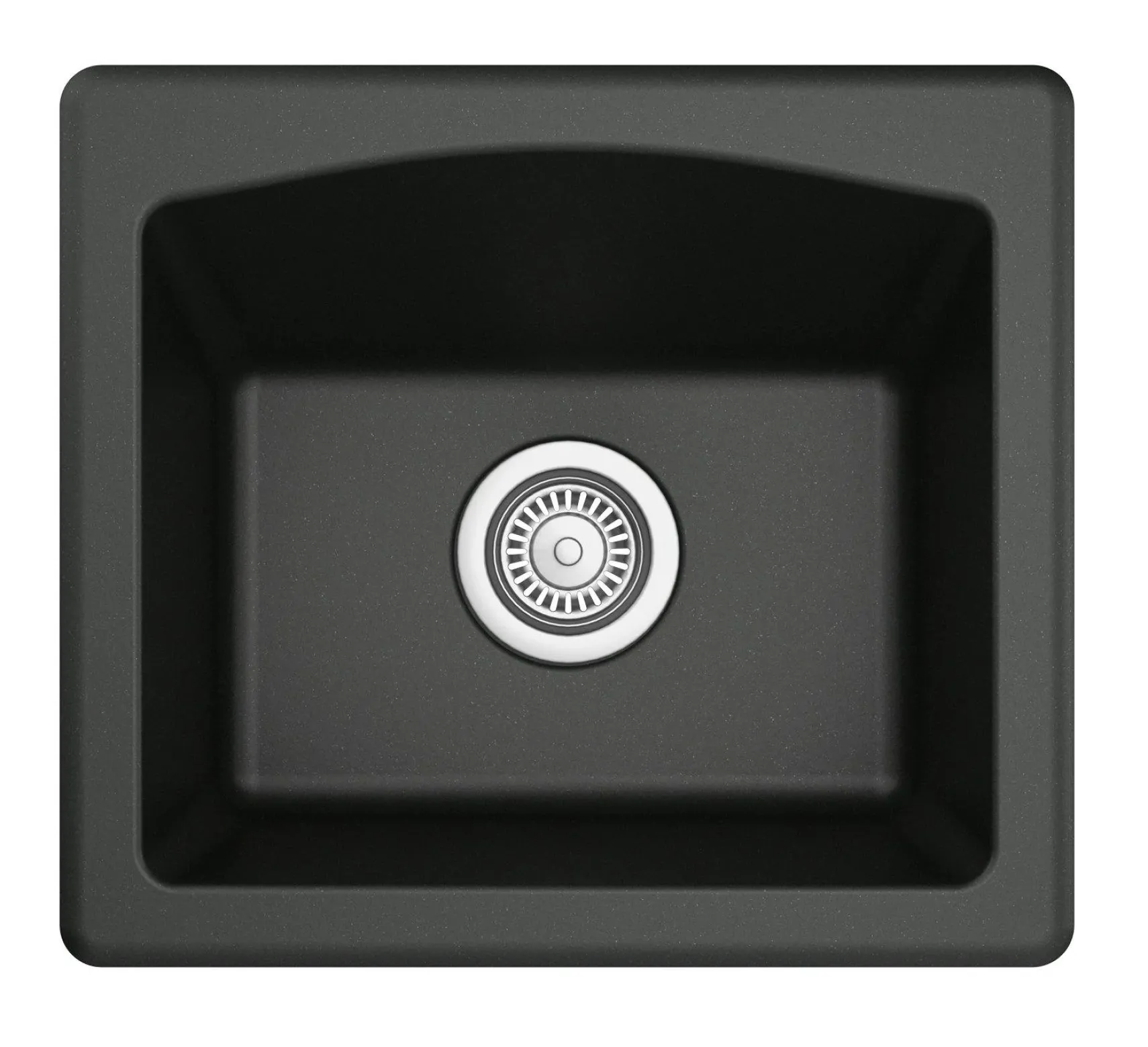 Karran 18" Quartz Bar/Prep Sink, Black, QX-680-BL