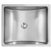 Karran 17.25" x 15" Rectangular Undermount Stainless Steel Bathroom Sink, 18 Gauge, UV-1715