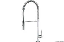 Karran Bluffton Single Lever Handle Lead-free Brass ADA Kitchen Faucet, Pull Down, Chrome, KKF220C