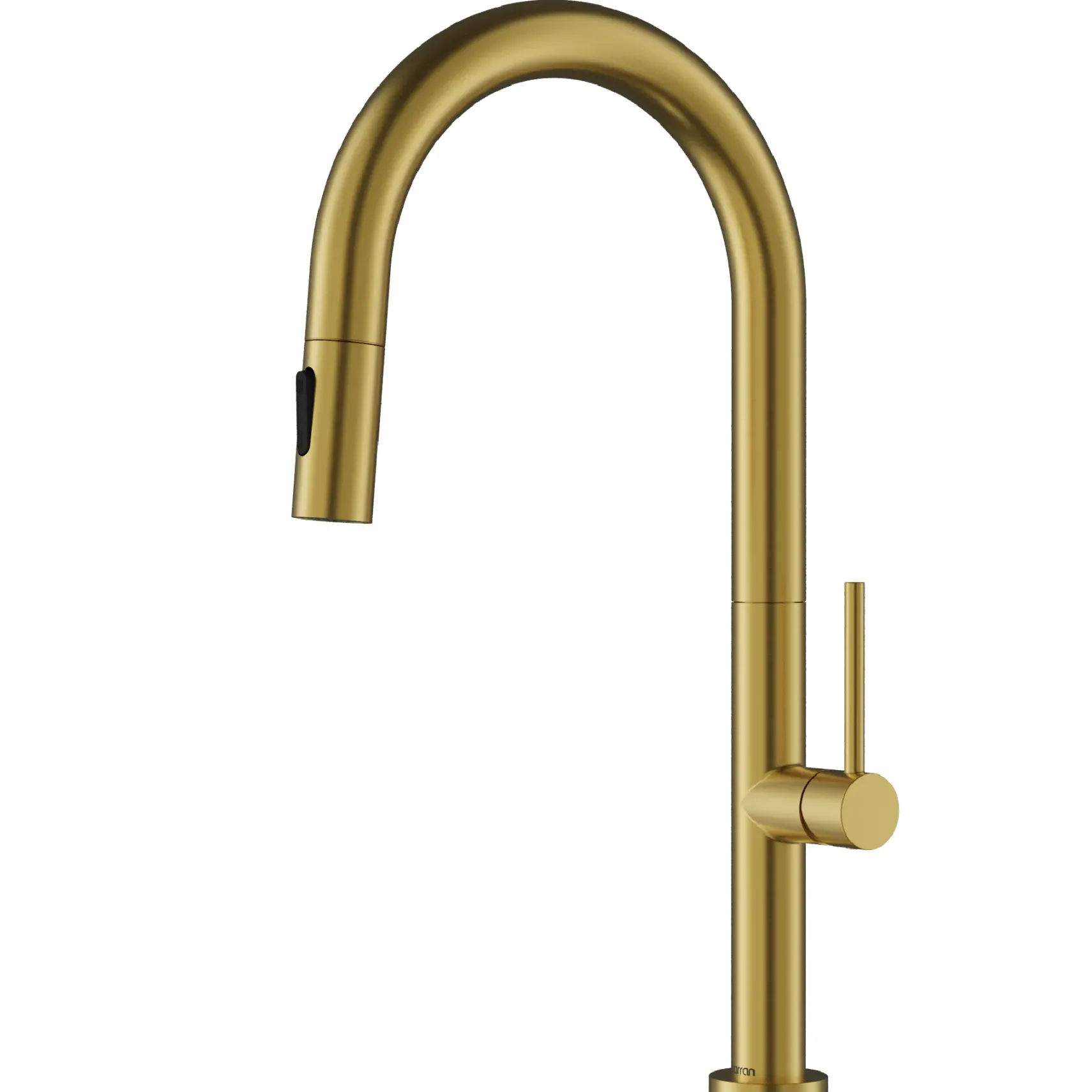 Karran Brynford 1.8 GPM Single Lever Lead-free Brass ADA Kitchen Faucet, Pull-Down, Spot-Free Brushed Gold, KKF730SFBG