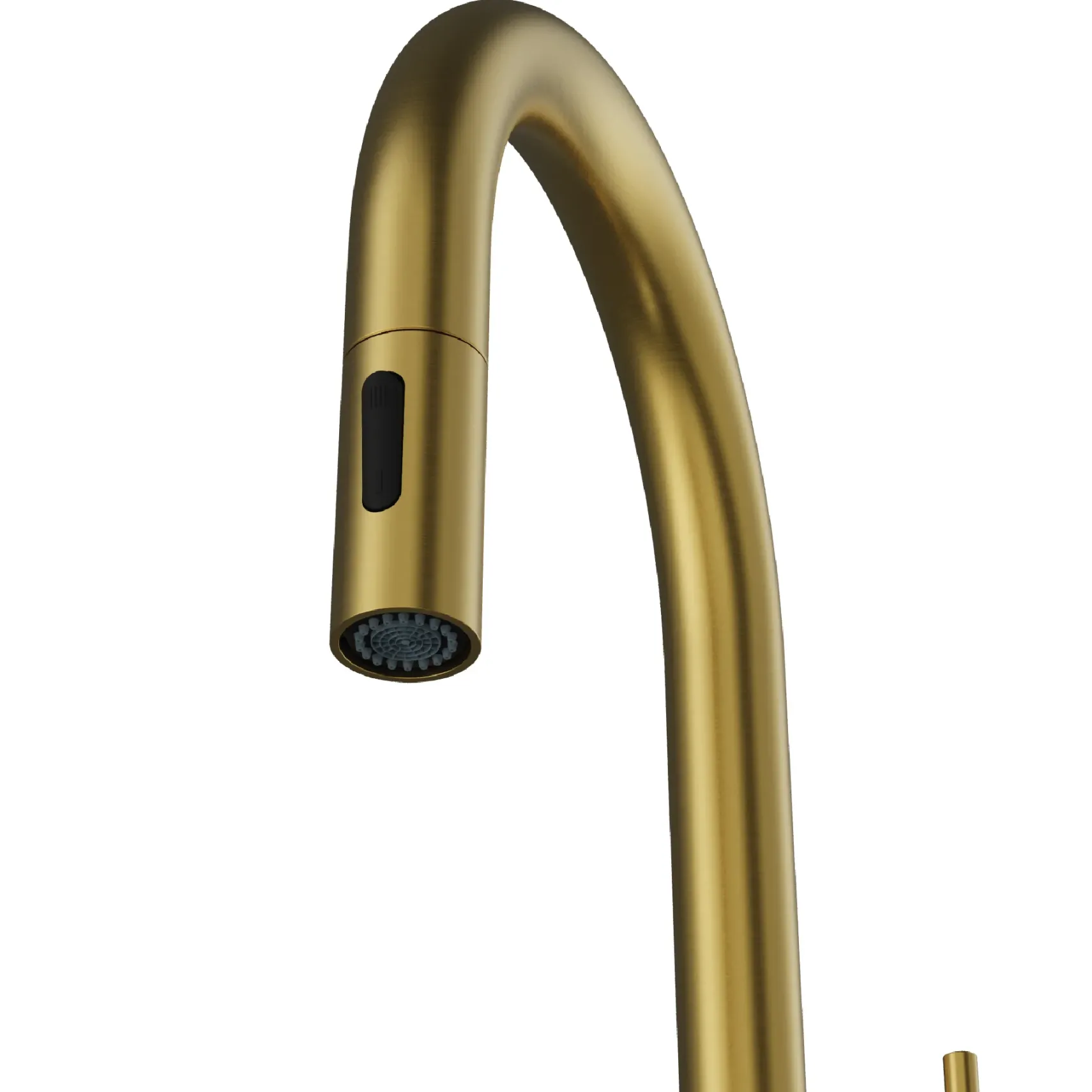 Karran Brynford 1.8 GPM Single Lever Lead-free Brass ADA Kitchen Faucet, Pull-Down, Spot-Free Brushed Gold, KKF730SFBG