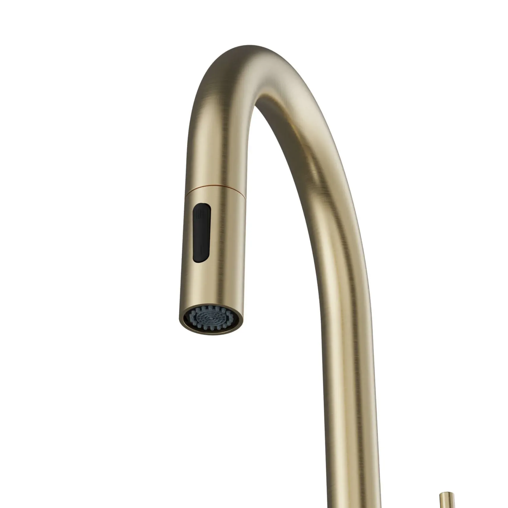 Karran Brynford 1.8 GPM Single Lever Lead-free Brass ADA Kitchen Faucet, Pull-Down, Spot-Free Champagne Bronze, KKF730SFCB