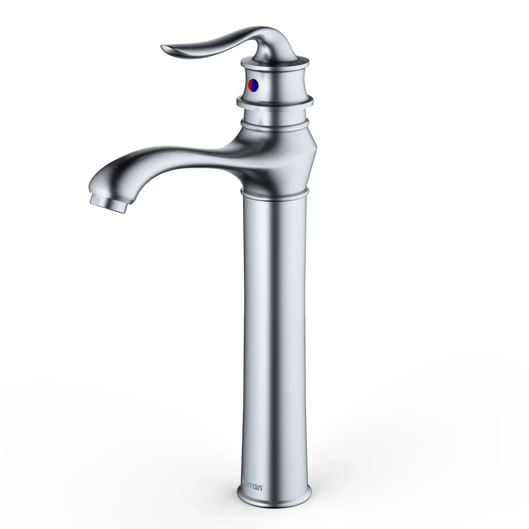 Karran Dartford 1.2 GPM Single Lever Handle Lead-free Brass ADA Bathroom Faucet, Vessel, Stainless Steel, KBF432SS