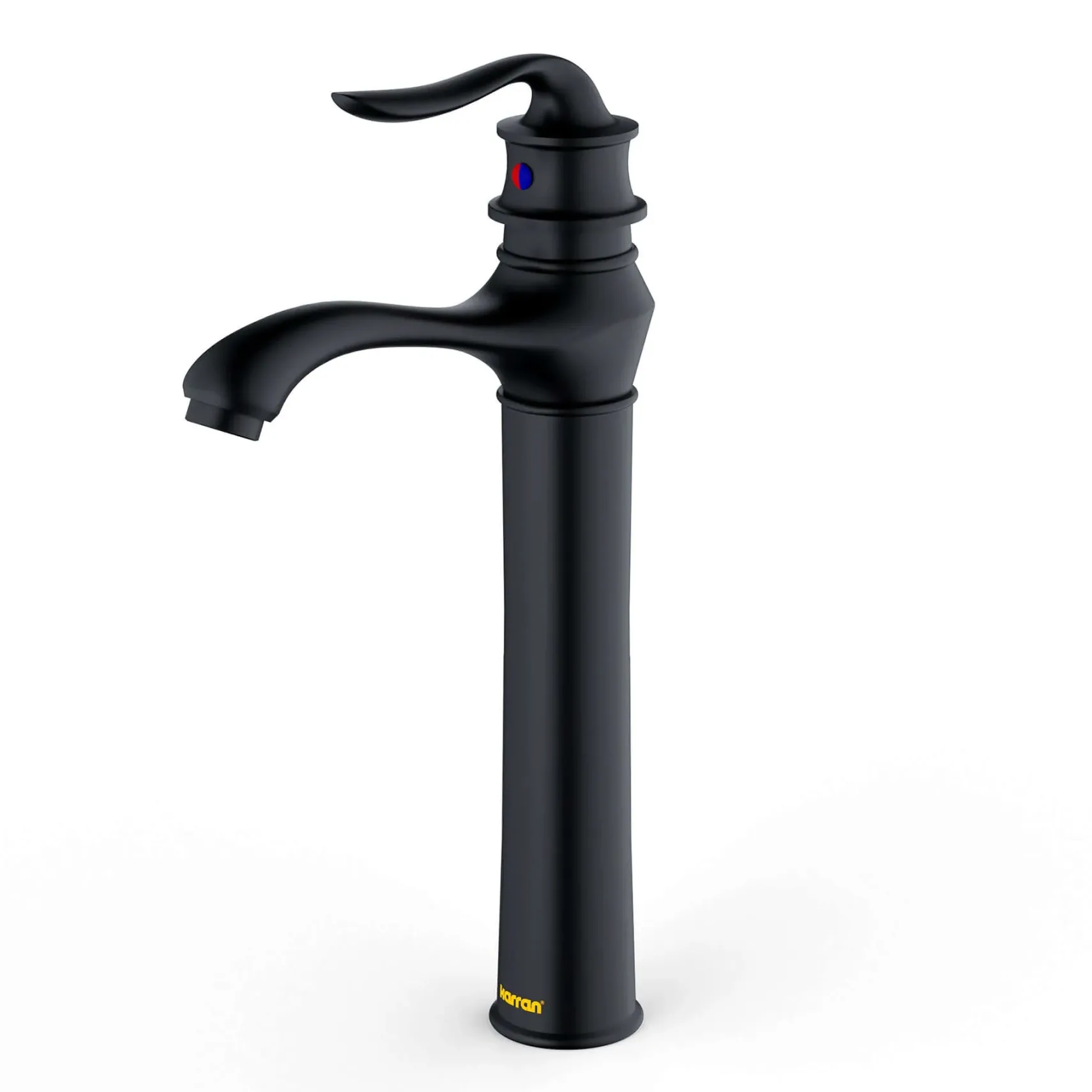 Karran Dartford 1.2 GPM Single Lever Handle Lead-free Brass ADA Bathroom Faucet, Vessel, Matte Black, KBF432MB