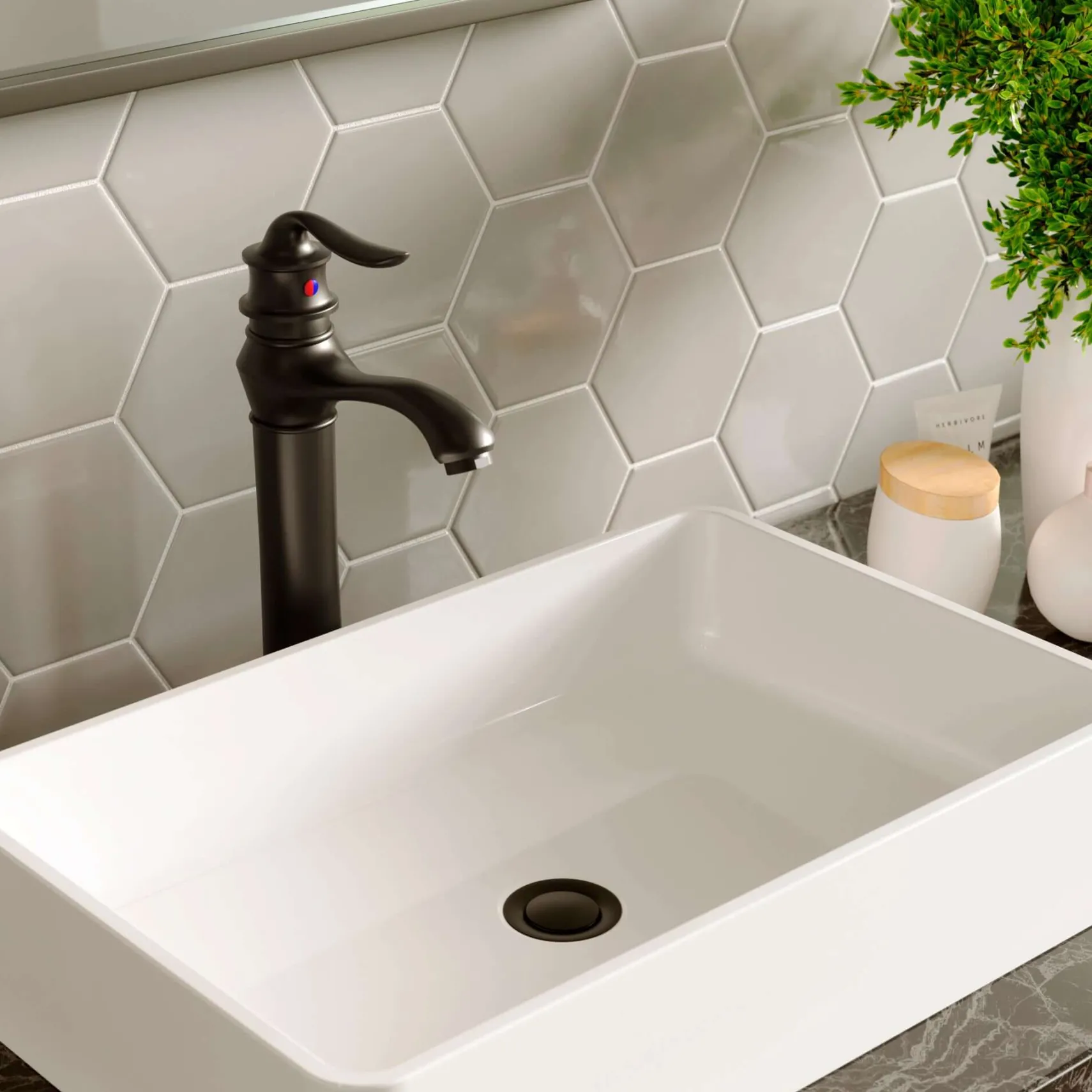 Karran Dartford 1.2 GPM Single Lever Handle Lead-free Brass ADA Bathroom Faucet, Vessel, Matte Black, KBF432MB