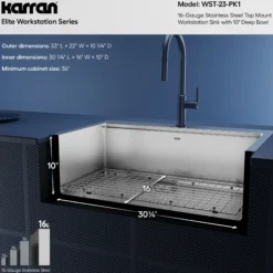 Karran Elite Workstation 33