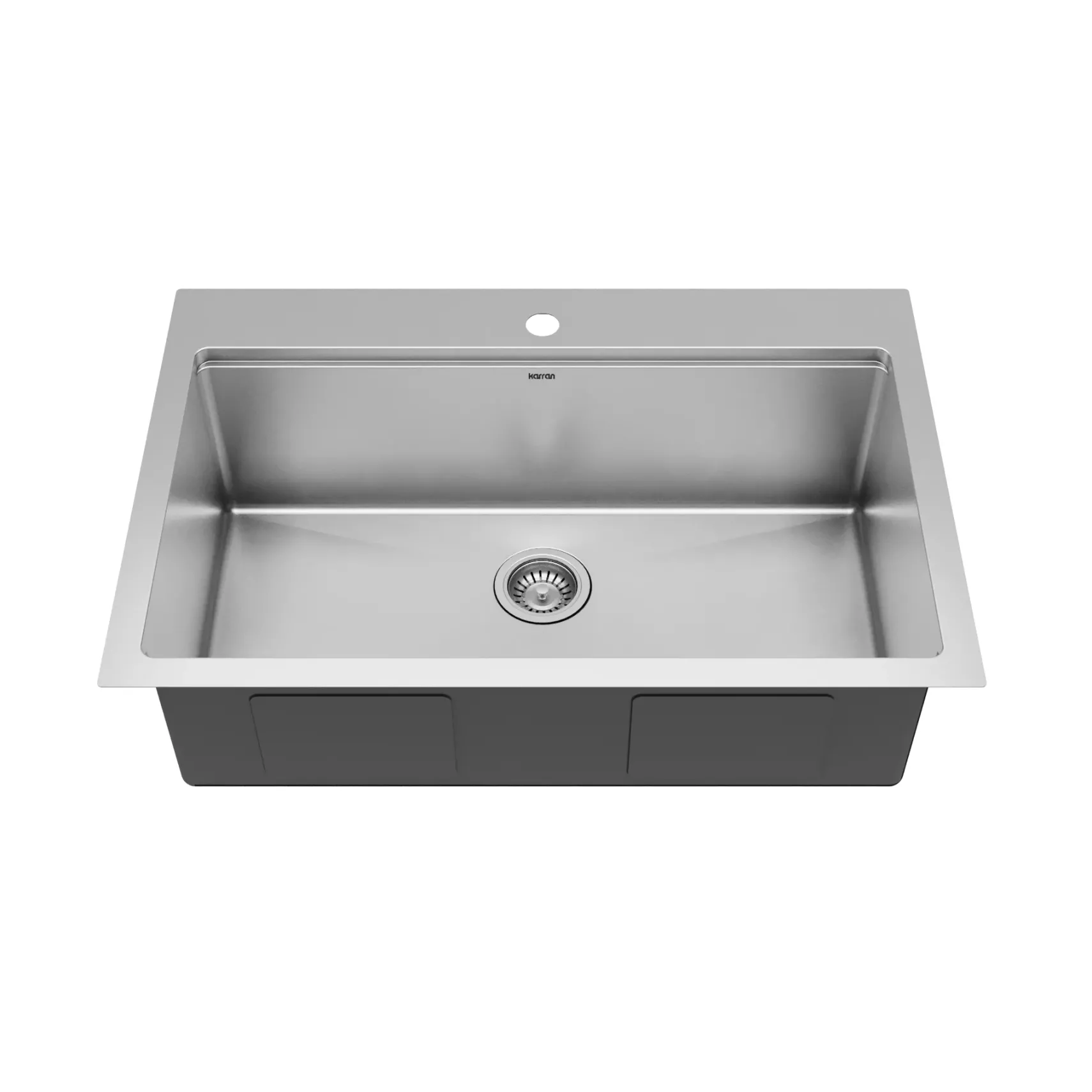 Karran Elite Workstation 33" Drop In/Topmount Stainless Steel Workstation Kitchen Sink with Accessories, 16 Gauge, WST-23-PK1