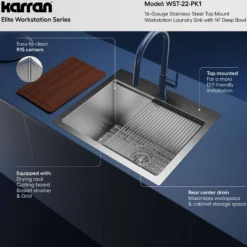 Karran Elite Workstation 25