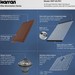 Karran Elite Workstation 25