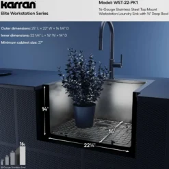 Karran Elite Workstation 25