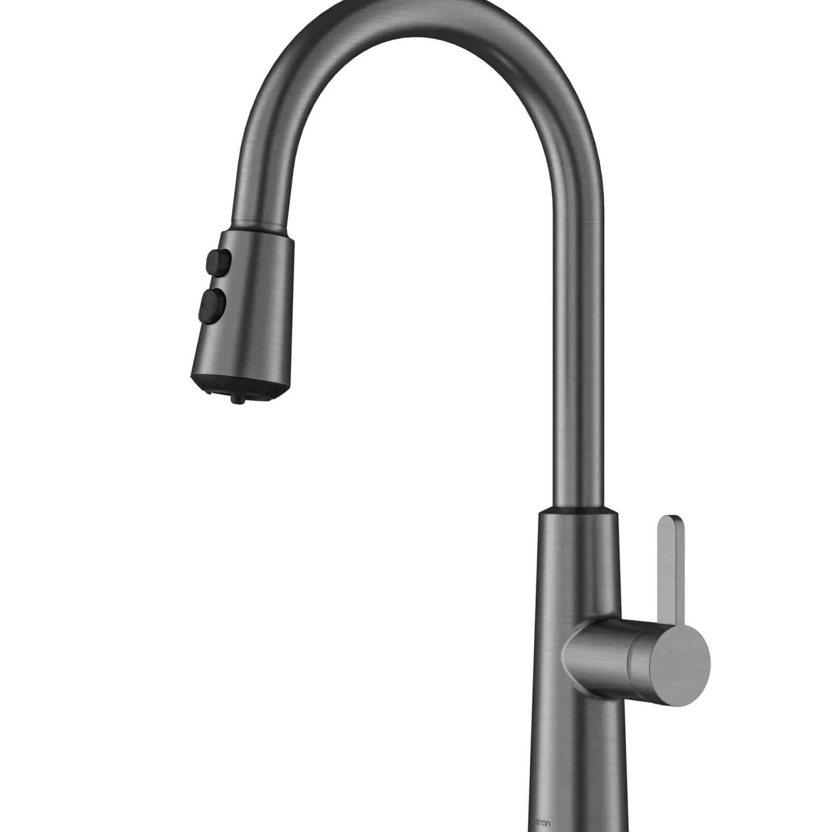 Karran Elmsworth 1.8 GPM Single Lever Lead-free Brass ADA Kitchen Faucet, Pull-Down, Spot-Free Gunmetal Grey, KKF760SFGG