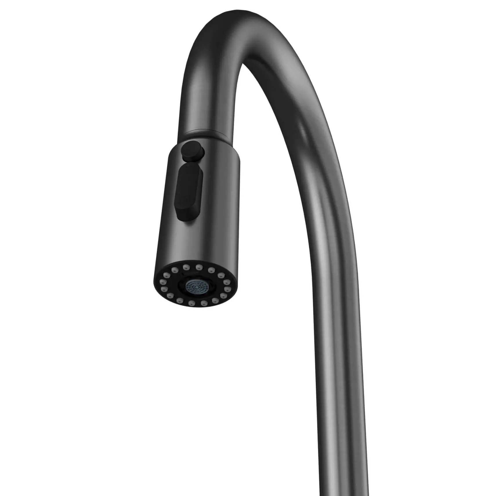 Karran Elmsworth 1.8 GPM Single Lever Lead-free Brass ADA Kitchen Faucet, Pull-Down, Spot-Free Gunmetal Grey, KKF760SFGG