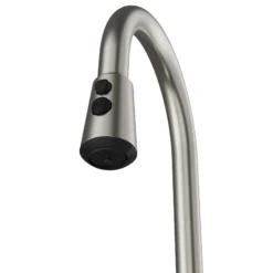 Karran Elmsworth 1.8 GPM Single Lever Lead-free Brass ADA Kitchen Faucet, Pull-Down, Spot Free Stainless Steel, KKF760SFSS