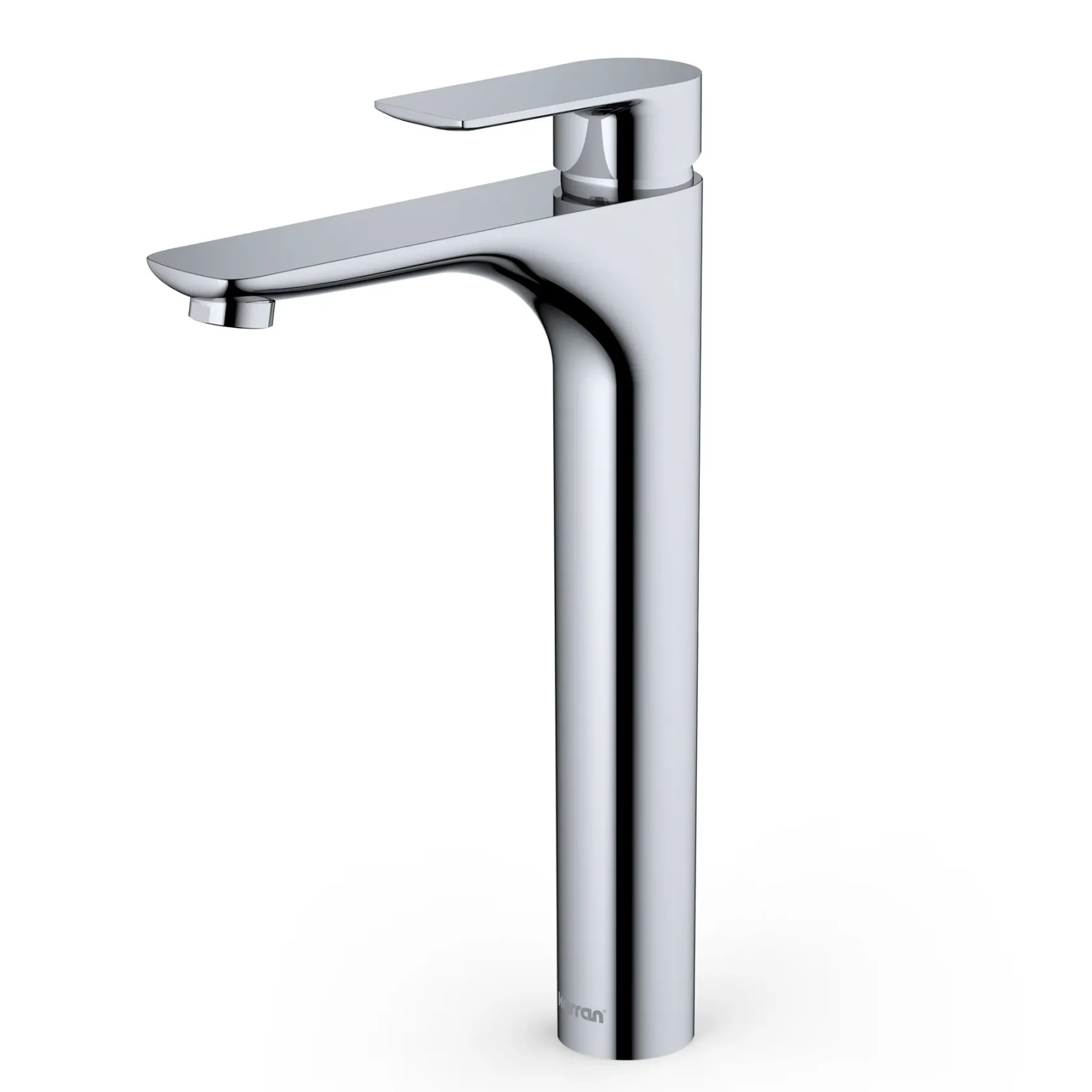Karran Kayes 1.2 GPM Single Lever Handle Lead-free Brass ADA Bathroom Faucet, Vessel, Chrome, KBF422C