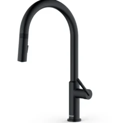 Karran Lagrange 1.8 GPM Single Lever Handle Lead-free Brass ADA Kitchen Faucet, Pull-Down Kitchen, Matte Black, KKF350MB