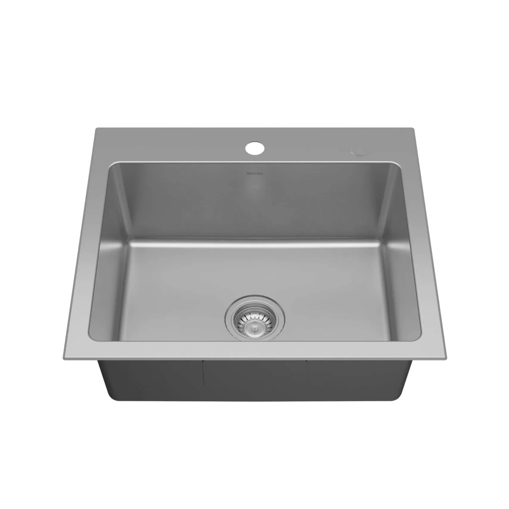Karran Lansen 25" Drop In Stainless Steel Kitchen Sink, 18 Gauge, TMSB2511-PK1