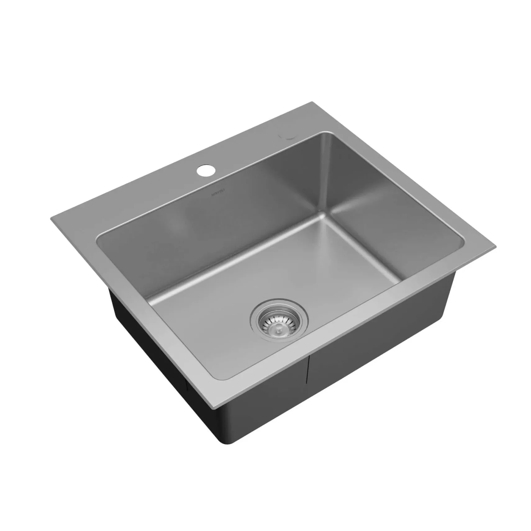 Karran Lansen 25" Drop In Stainless Steel Kitchen Sink, 18 Gauge, TMSB2511-PK1