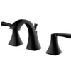 Karran Randburg 1.2 GPM Double Lever Handle Lead-free Brass ADA Bathroom Faucet, Widespread, Matte Black, KBF524MB