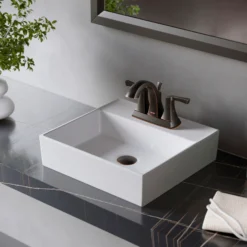 Karran Randburg 1.2 GPM Double Lever Handle Lead-free Brass ADA Bathroom Faucet, Centerset, Oil Rubbed Bronze, KBF526ORB