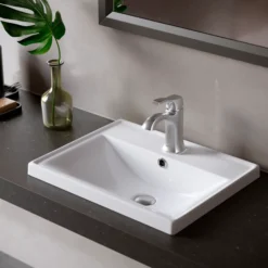Karran Randburg 1.2 GPM Single Lever Handle Lead-free Brass ADA Bathroom Faucet, Basin, Stainless Steel, KBF520SS