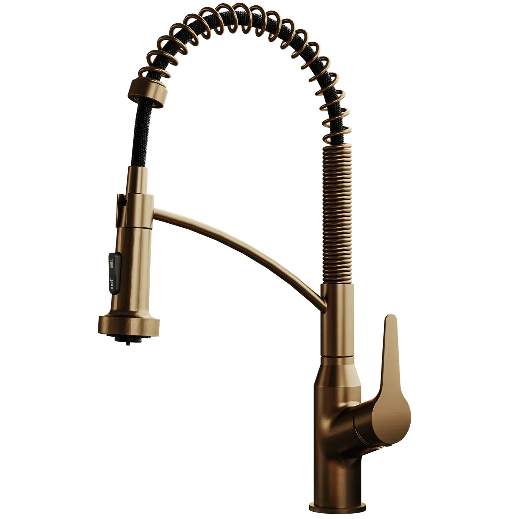Karran Scottsdale 1.8 GPM Single Lever Handle Lead-free Brass ADA Kitchen Faucet, Pull-Down, Brushed Copper, KKF210BC